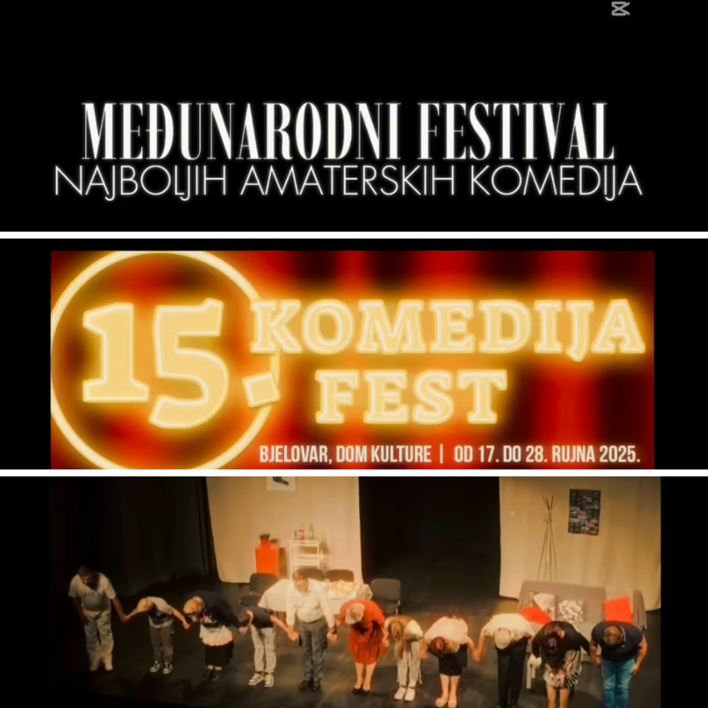 15. KOMEDIJA FEST — Međunarodni festival najboljih amaterskih komedija